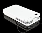 Simplism Series iPhone 4 and 4S Flip Case - White