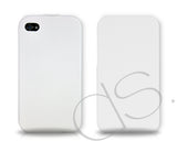 Simplism Series iPhone 4 and 4S Flip Case - White