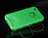 Swirling Series iPhone 4 and 4S Silicone Case - Green