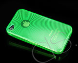 Swirling Series iPhone 4 and 4S Silicone Case - Green