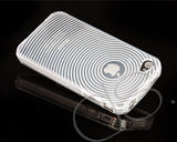 Swirling Series iPhone 4 and 4S Silicone Case - Transparent
