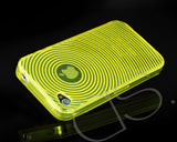 Swirling Series iPhone 4 and 4S Silicone Case - Yellow