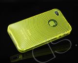 Swirling Series iPhone 4 and 4S Silicone Case - Yellow
