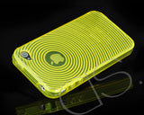 Swirling Series iPhone 4 and 4S Silicone Case - Yellow