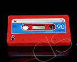 Tape Series iPhone 4 Silicone Case - Red