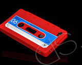 Tape Series iPhone 4 Silicone Case - Red