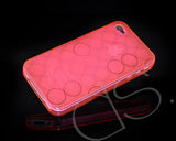 Turno Series iPhone 4 and 4S Silicone Case - Red