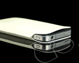 Ultra Slim Series Leather iPhone 4 and 4S case - White