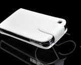 Volte Series iPhone 4 and 4S Leather Flip Case - White