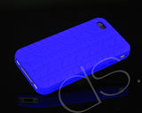 Wheel Series iPhone 4 Silicone Case - Blue