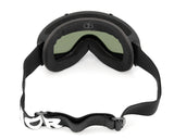 Bold Series Ski Goggles with Detachable Lens and Strap - Black