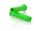 2 Pcs Simple Silicone Cycling Bike Handlebar Grips - Green