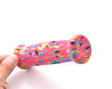 2 Pcs Colorful Foam Cycling Bike Handlebar Grips - Colored Red