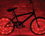 2M Cycling Bicycle Wheels Waterproof LED Safety Light 1 Pc