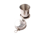Stainless Steel Collapsible Cup - Silver