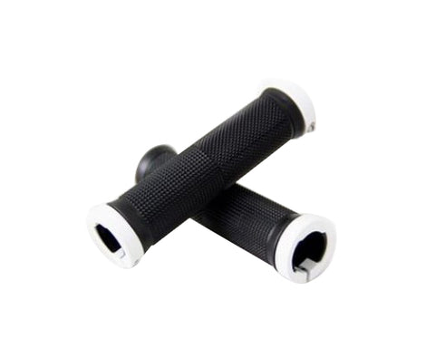 2 Pcs Rubber Cycling Mountain Bike Road Bike Handlebar Grips - White