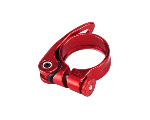Cycling Bike Mountain Bike Quick Release Seatpost Clamp 34.9mm - Red