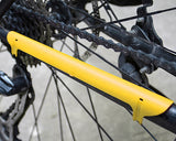 21cm Bicycle Chainstay Guard for Road Bike and Fixie - Yellow