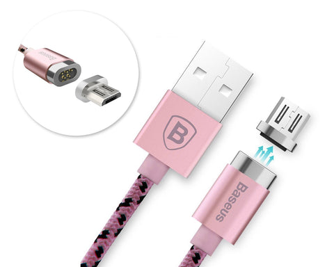 Baseus Insnap Series 2.4A Magnetic Micro USB Cable for Android