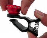 3 in 1 Universal Fisheye /Wide Angle/Macro Lens Clip Camera Kit -Black