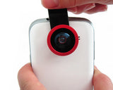 3 in 1 Universal Fisheye /Wide Angle/Macro Lens Clip Camera Kit -Black