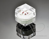 Red Crystal Headphone Jack Plug