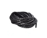 DJI RC Model 6mm x 2m PE Spiral Wrap Cable Tidy Wire Management -Black