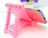 Universal Portable Folding Mobile Phone Stand Holder - Yellow