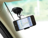 Universal Cellphone Windshield Dashboard Car Mount Holder - White