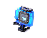 GoPro Waterproof Replacement Housing for Hero 3/ 3+/ 4 Camera - Blue