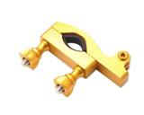 GoPro Adjustable Alloy Bike Handlebar Mount for All Hero Cameras -Gold