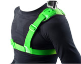 GoPro Single Shoulder Strap Mount Harness for All Hero Camera - Green