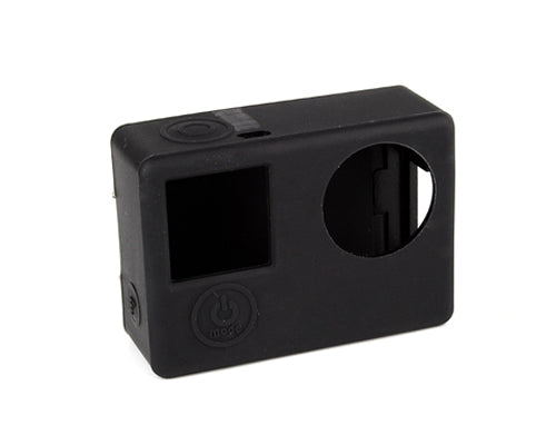 GoPro Protective Silicone Case Cover Housing for Hero 4 Camera - Black