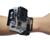 GoPro Wrist Strap Mount and 360 Degree Rotating Buckle for Hero Camera