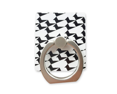 iRing Universal Bunker Ring Grip Holder Cell Phone Stand - Houndstooth