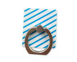 iRing Universal Bunker Ring Grip Holder Cell Phone Stand - Blue Slash