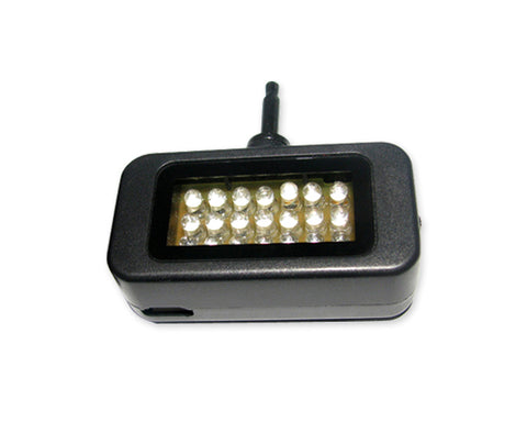 Portable Mini 21 LED Video Light for Smartphone and Tablets - Black