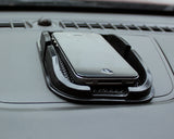 Non-Slip Mat Car Pad Holder for Mobile Phones and GPS - Black