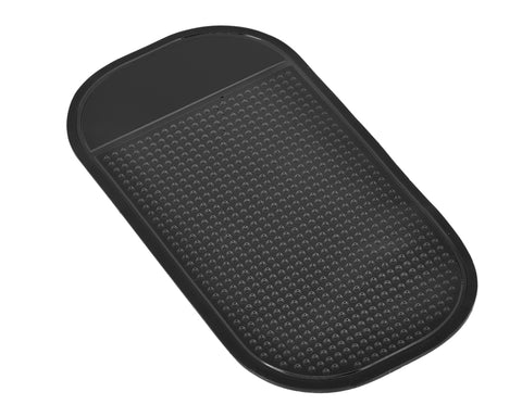 Non-slip Car Dashboard Sticky Pad for Mobile Phones and GPS - Black