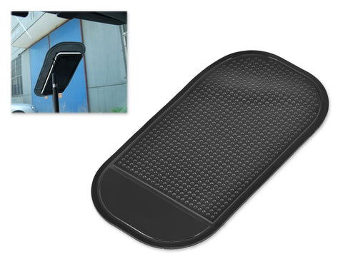 Non-slip Car Dashboard Sticky Pad for Mobile Phones and GPS - Black