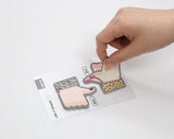 Thumb Up Series Sticky Notes Plaid Pattern