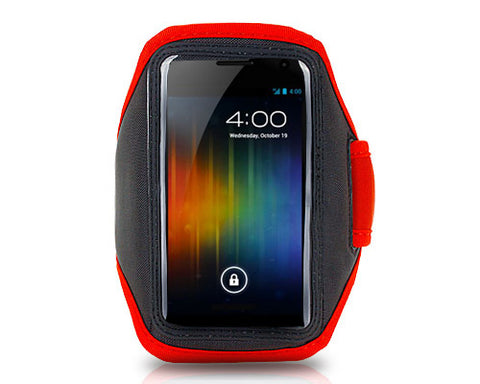 Running Armband for 5-inch Smartphone - Red