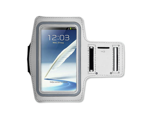 iPhone 6 Plus/Samsung Galaxy Note 4/ Note Edge Running Armband - White