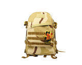 40L MOLLE Tactical Backpack - Light Brown