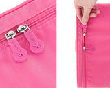 Travel Underwear Organizer Pouch - Magenta