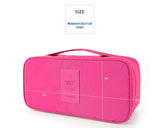 Travel Underwear Organizer Pouch - Magenta