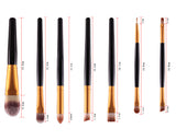 20 Pcs Professional Makeup Brush Set - Gold
