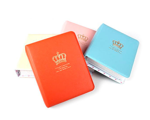 Golden Crown Photo Album for Fujifilm Instax Mini Films - Beige