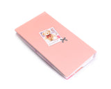 Bear Photo Album for Fujifilm Instax Wide 210/ 200/ 300 Films - Pink