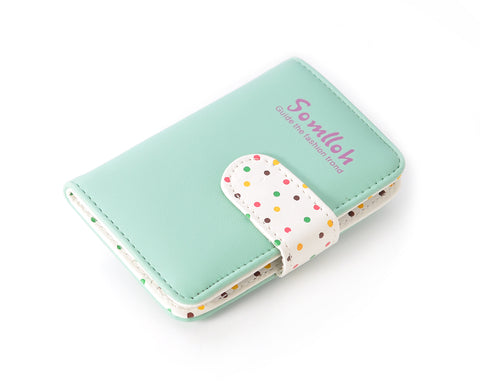 Cute Card Holder Photo Album for Fujifilm Instax Mini Films - Green